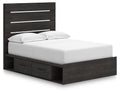 Hollivern - Panel Storage Bed