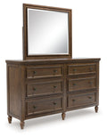 Sturlayne - Dresser And Mirror - Brown