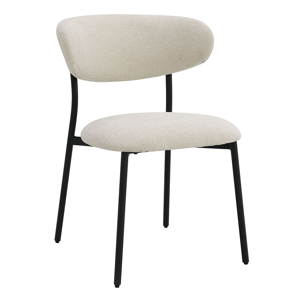 Jirina - Side Chair (Set of 2) - Beige Chenille