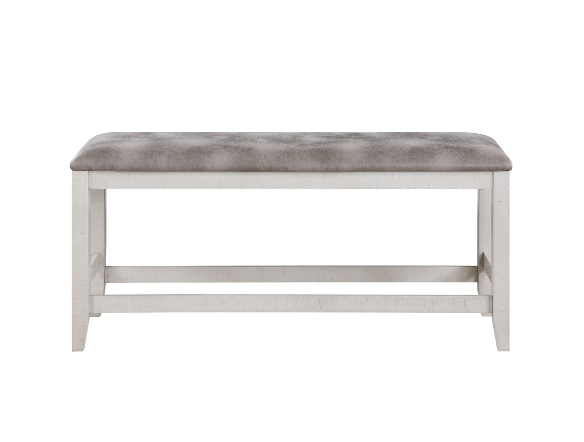 Richland - Counter Height Bench - White