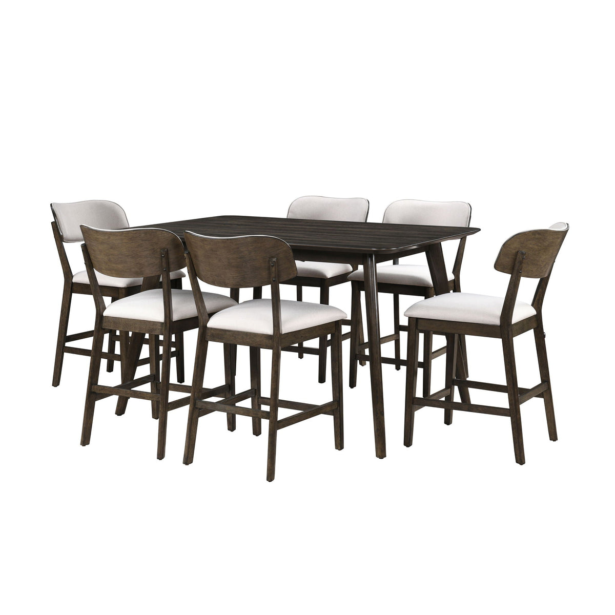 Rex - 60" Counter Height Table Set