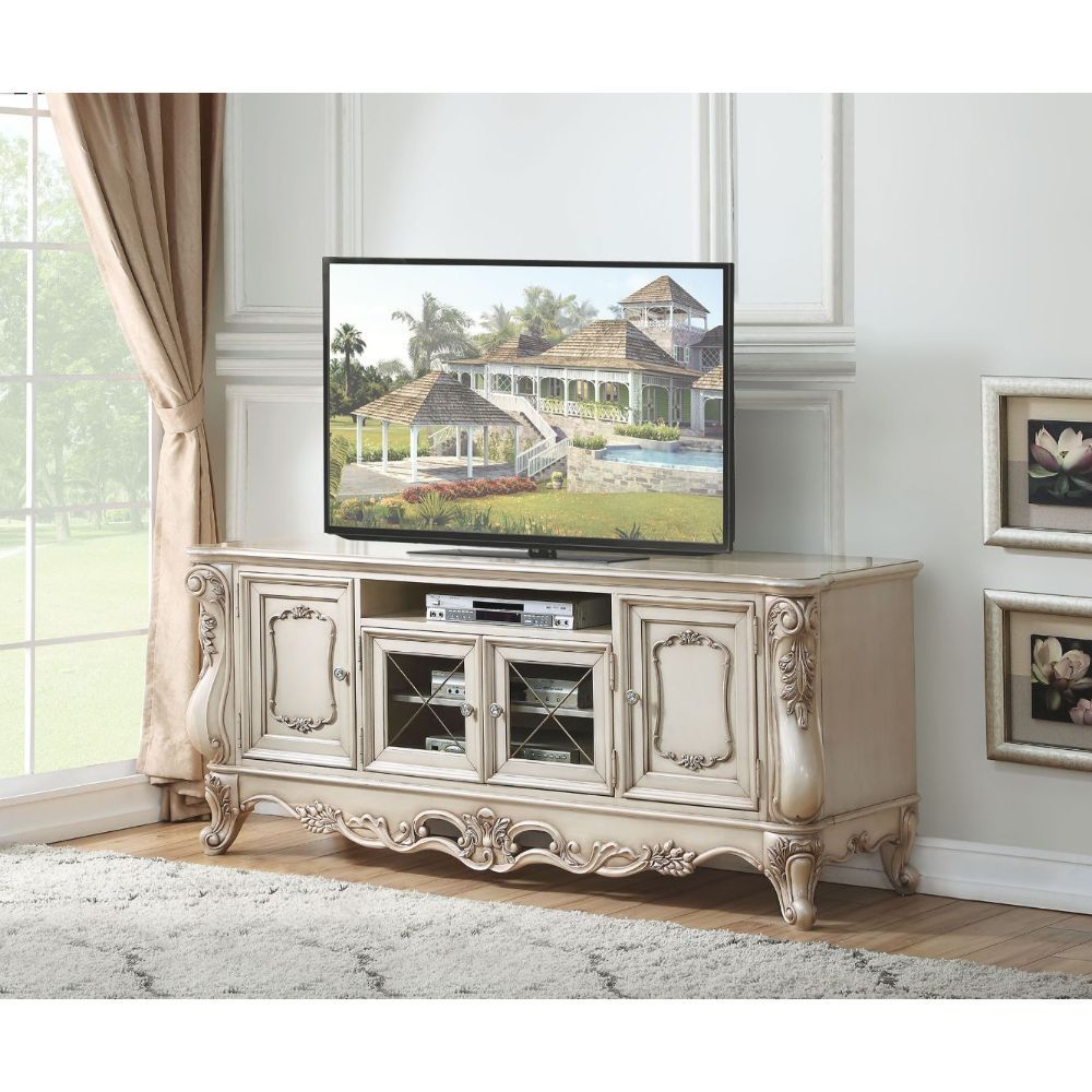 Gorsedd - TV Stand - Golden Ivory