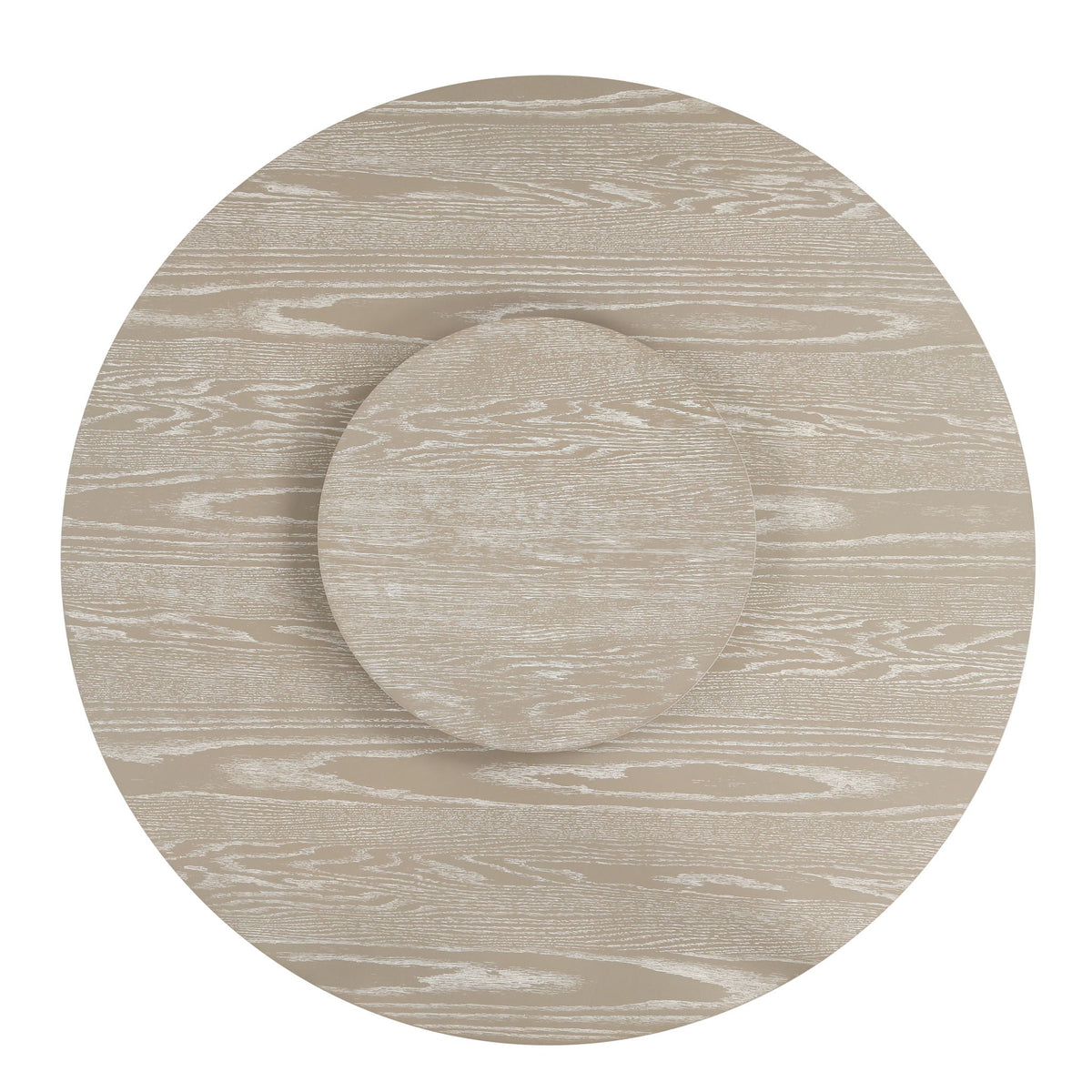 Gwendolyn - Round Table Top And Base - Beige