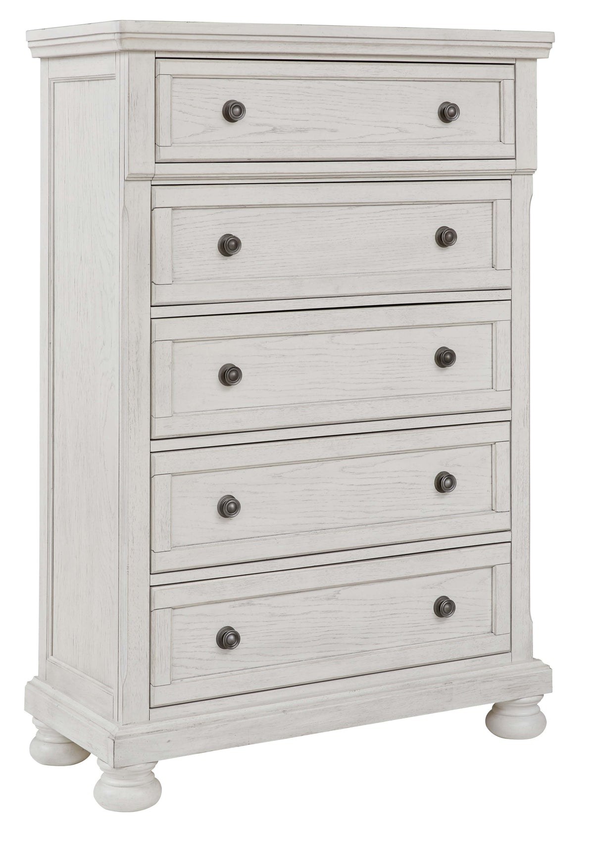 Robbinsdale - Five Drawer Chest - Antique White