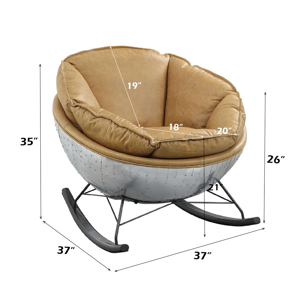 Pippin - Accent Chair - Morocco Top Grain Leather