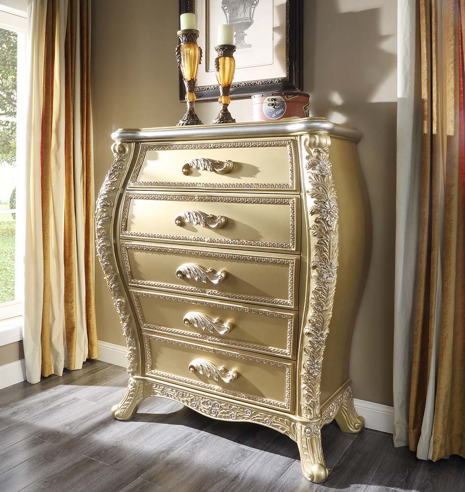 Cabriole - Chest - Gold