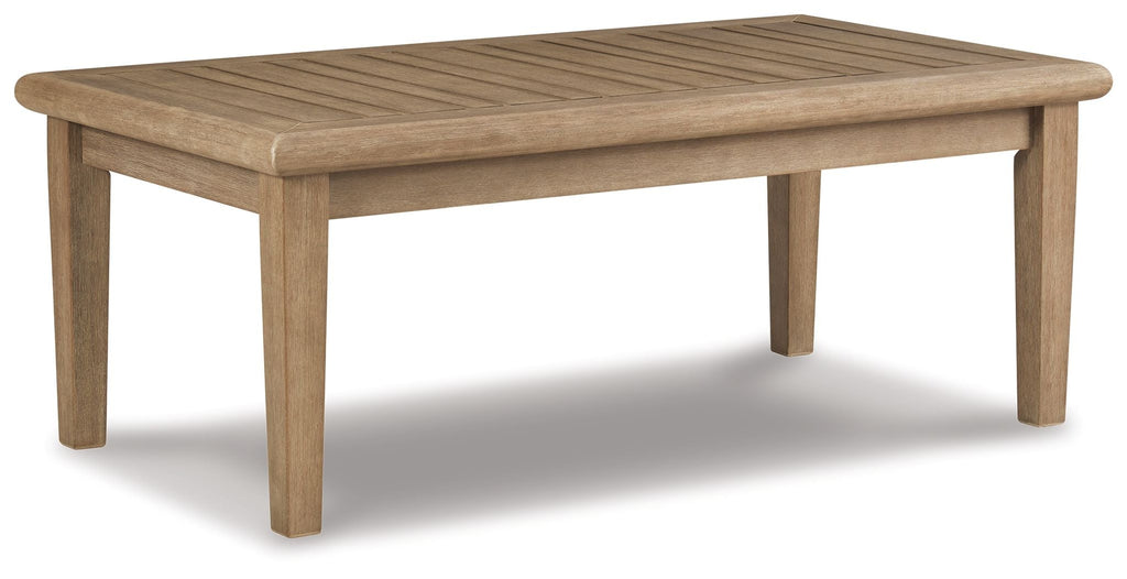Gerianne - Rectangular Cocktail Table - Brown