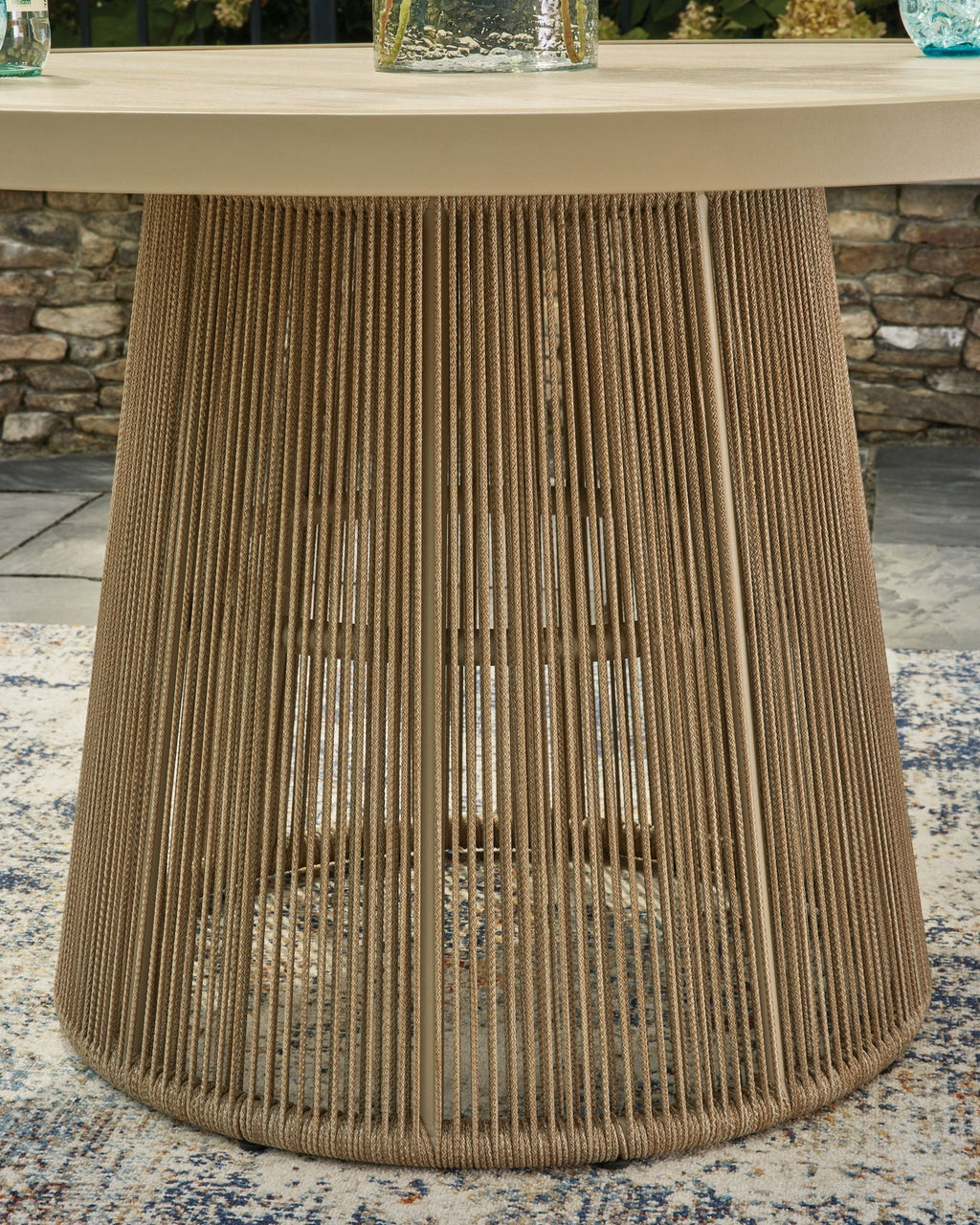 Orchard Beach - Outdoor Dining Table - Beige