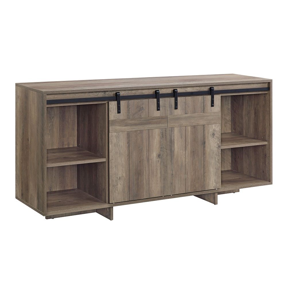 Bellarosa - TV Stand (Same As 91608) - Gray Washed