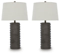 Neilett - Poly Table Lamp (Set of 2) - Antique Brown