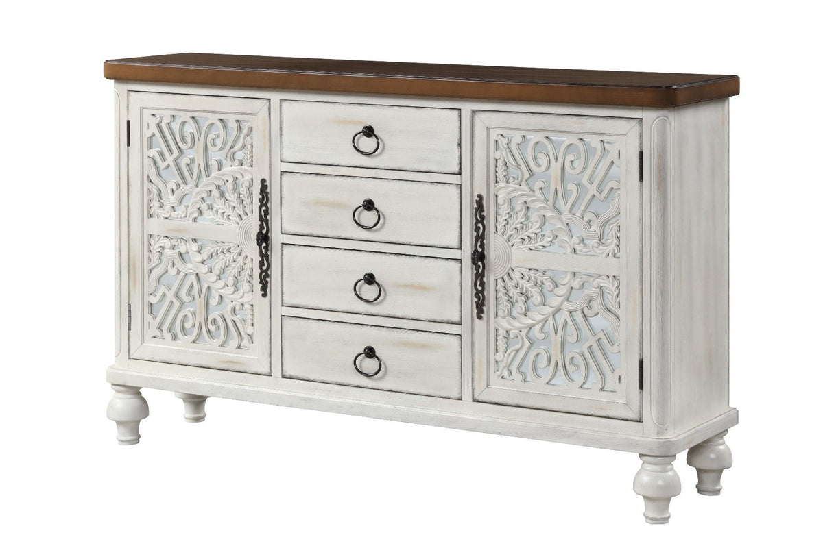 Vermont - Console Cabinet - Antique White
