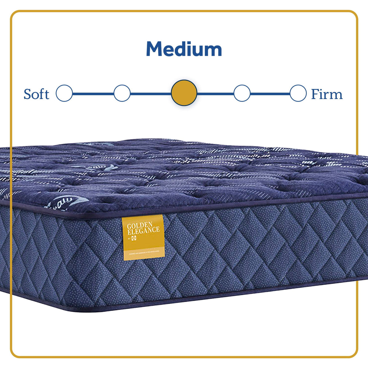 Golden Elegance - Remmington Medium Tight Top Mattress
