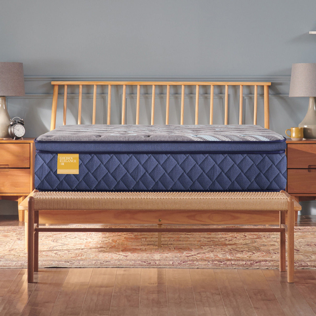 Golden Elegance - Featherton Soft Euro Pillow Top Mattress